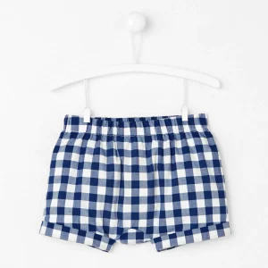 Short bébé garçon imprimé Vichy