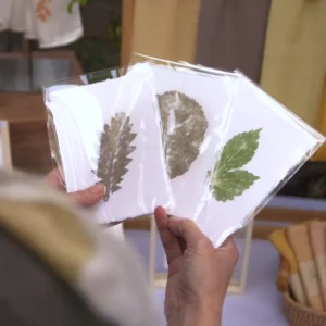 Carte Végétale Artisanale ou affichette – Plante martelée