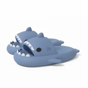 Claquettes Requin - Modèle Bleu