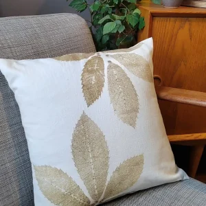 Housse de coussin nature
