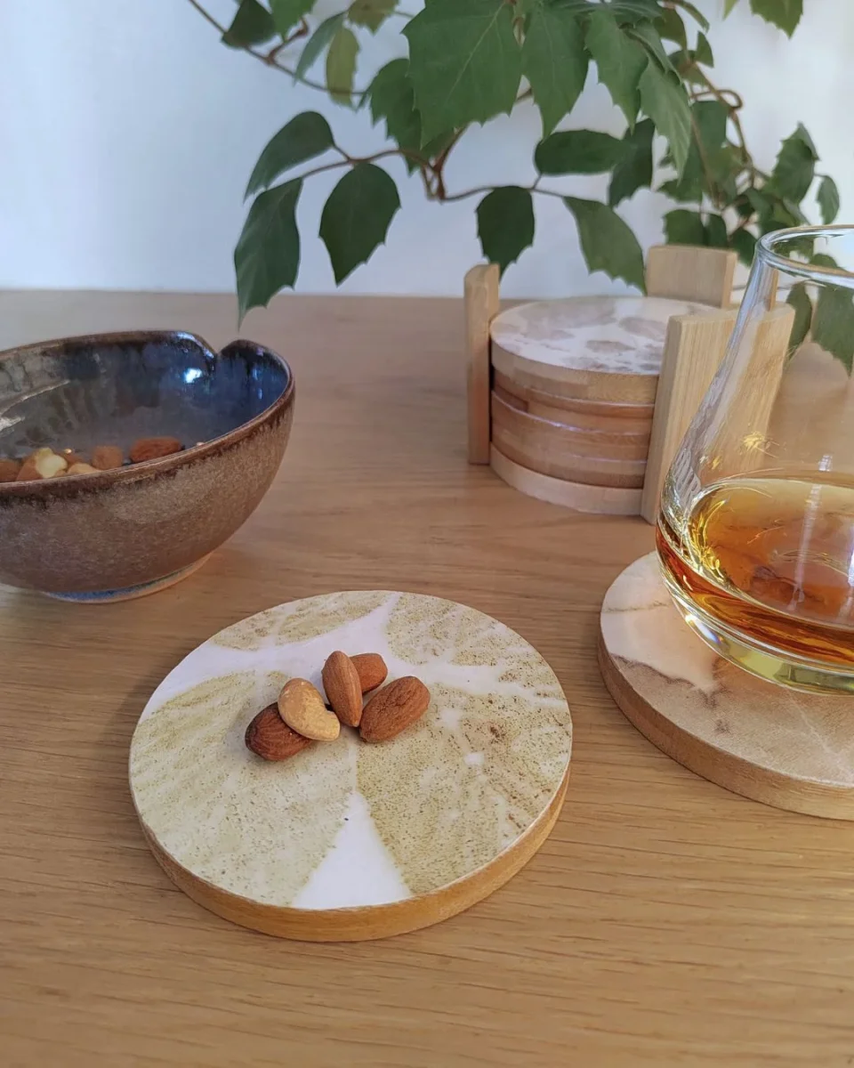 Sous-verre bambou & papier végétal – Image 5